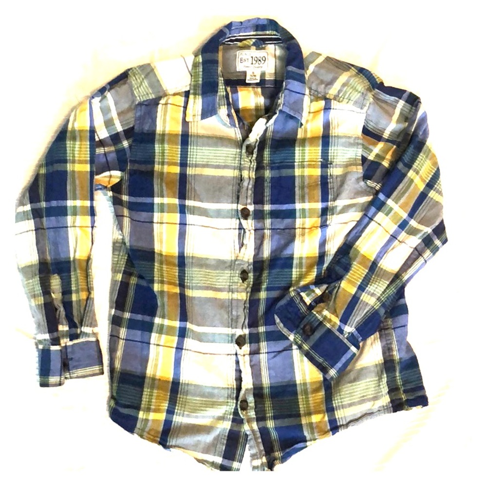 Children’s Place boys 5/6 long sleeve button down